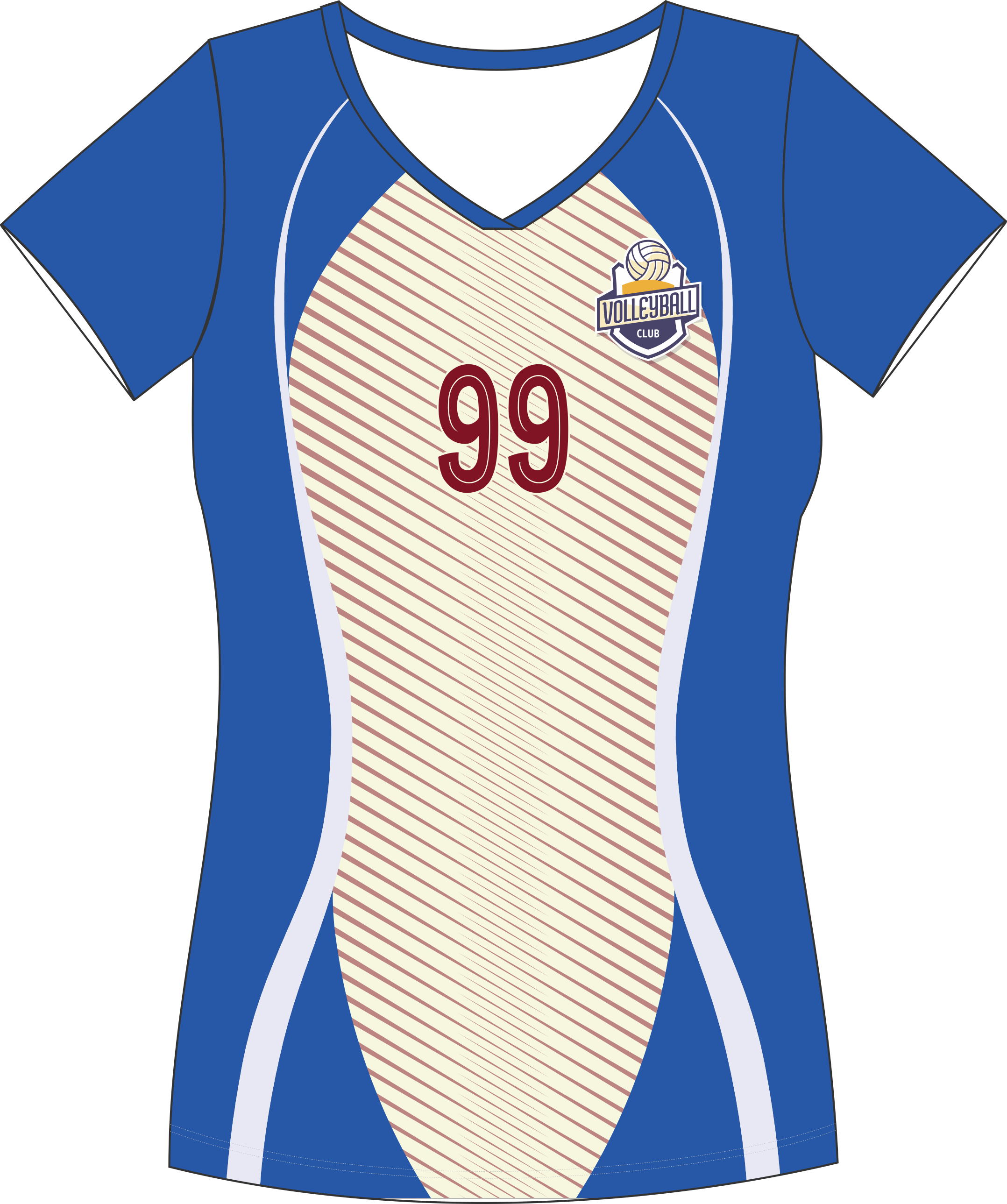 Bayan Voleybol Forması - V4